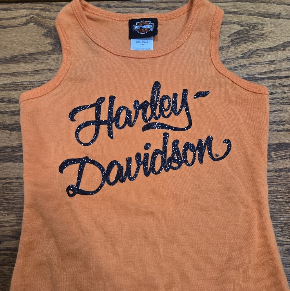 Harley-Davidson Orange Tank Top
